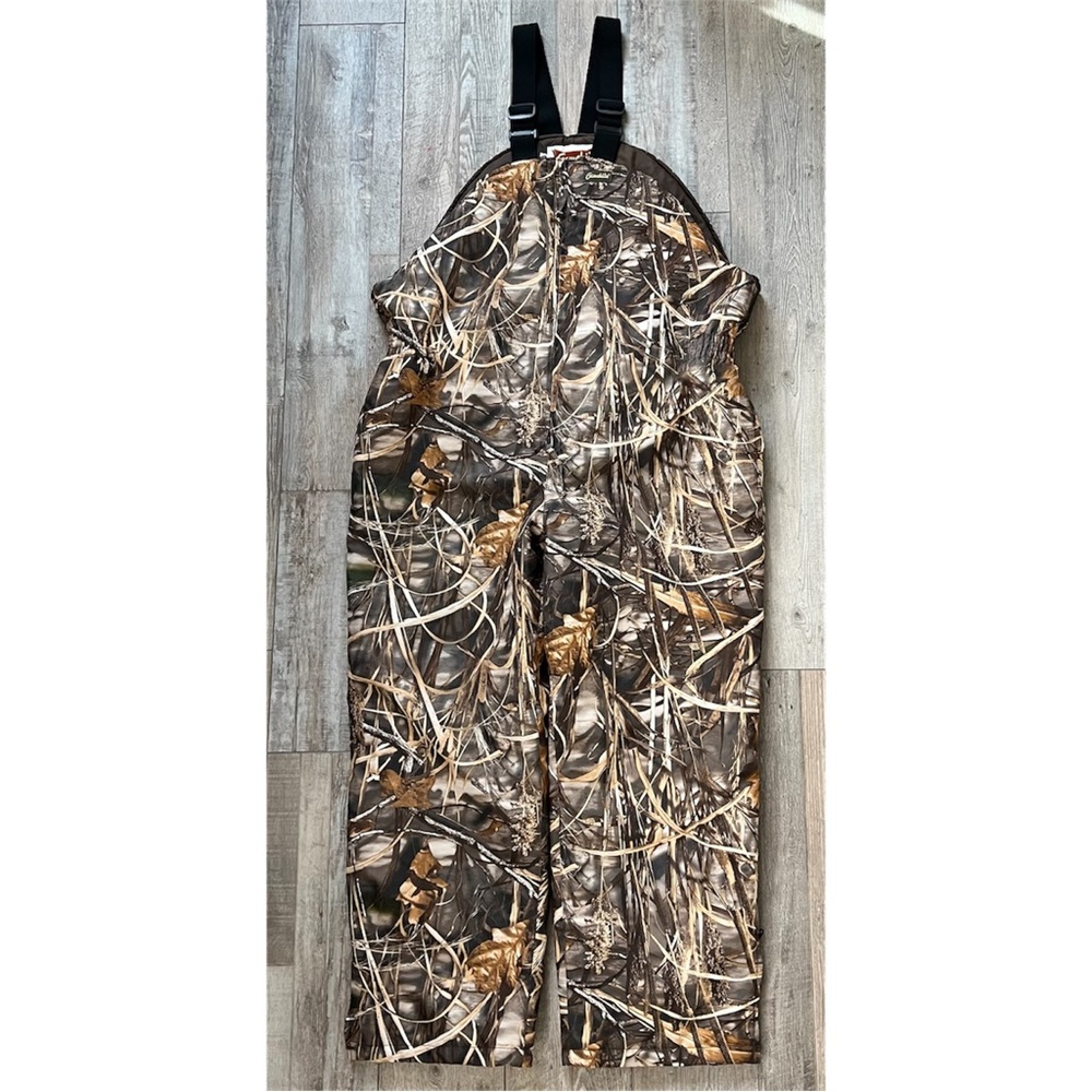 Gamehide Men’s Camouflage Hunting Bibs Size XL